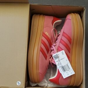 Adidas Women's Gazelle Bold Pink Sneakers
